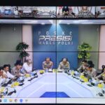 Tingkatkan Kualitas Layanan, Polres Kotim Ikuti Anev Pelayanan Publik dan Call Center 110 Secara Virtual