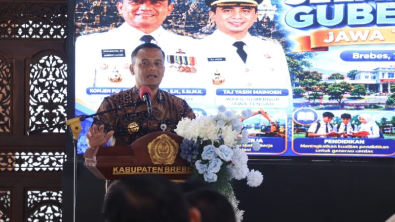 Pendidikan dan Pangan Jadi Prioritas, Pemprov dan Pemkab Brebes Kroyok Kemiskinan Ekstrem