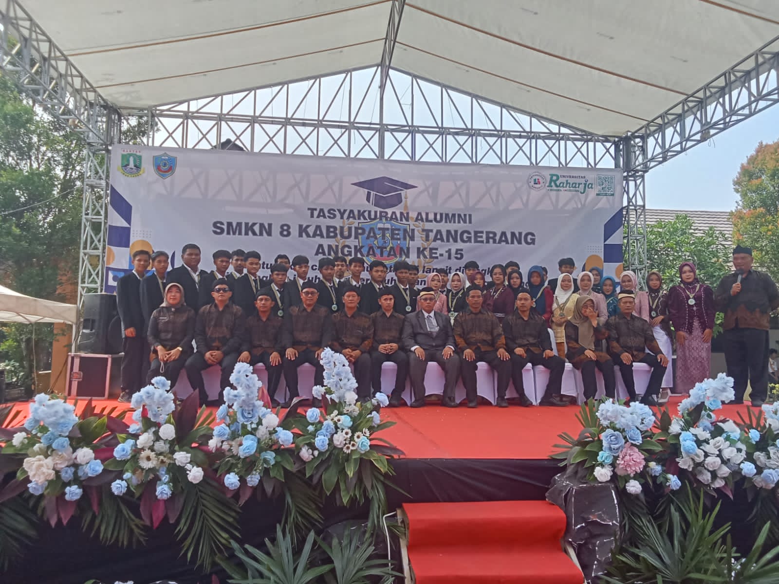 Tasyakuran Alumni SMKN 8  Jambe Kabupaten Tangerang Angkatan ke -15.