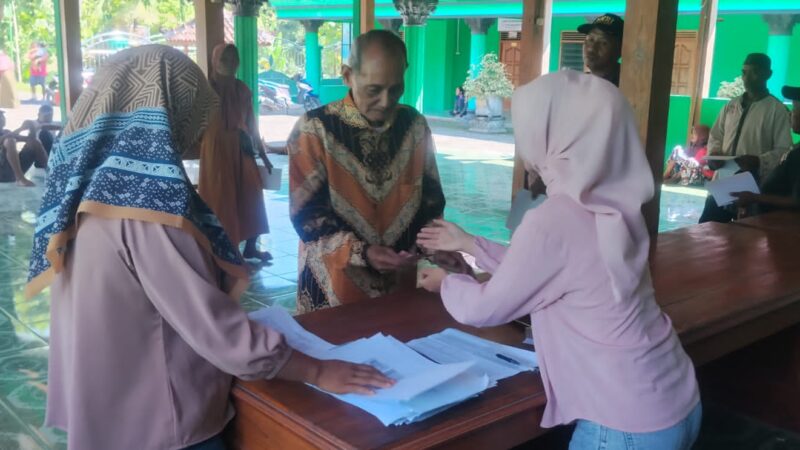 Penyaluran Bantuan Langsung Tunai DD Desa Kenongorejo Ngawi Triwulan Pertama Th 2026