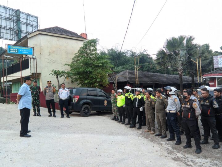 Sinergi Tiga Pilar Parungpanjang Gelar Apel Gabungan: Tertibkan Truk Tambang Demi Keselamatan Masyarakat