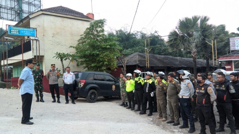 Sinergi Tiga Pilar Parungpanjang Gelar Apel Gabungan: Tertibkan Truk Tambang Demi Keselamatan Masyarakat