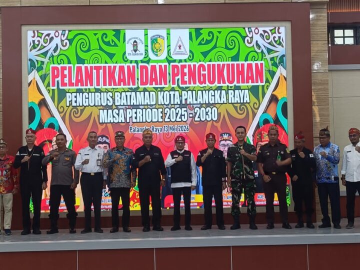 Wujudkan Sinergi Bangsa, Dandim 1016/Plk Hadiri Pelantikan Pengurus Batamad Kota Palangka Raya