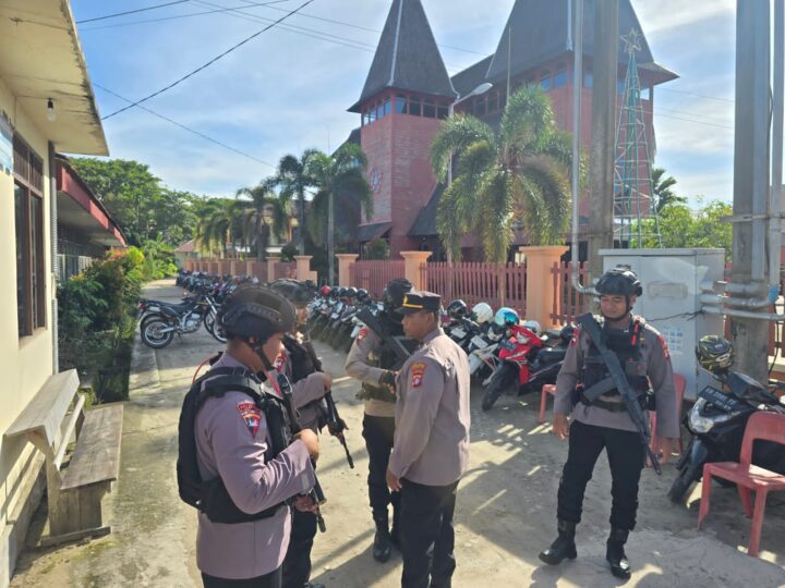 Polres Kotim Pastikan Ibadah Kenaikan Yesus Kristus 2026 di Gereja Maranatha Sampit Berlangsung Khidmat