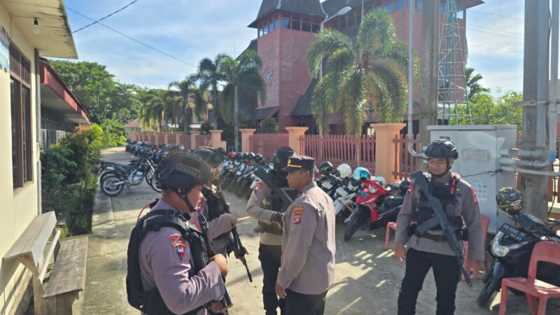 Polres Kotim Pastikan Ibadah Kenaikan Yesus Kristus 2026 di Gereja Maranatha Sampit Berlangsung Khidmat