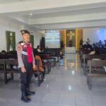 Polres Kotim Hadir di Samping Jemaat, Pastikan Misa Kenaikan Yesus Kristus 2026 Berlangsung Khidmat dan Aman