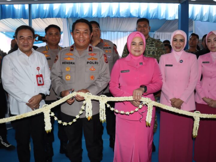 Resmikan SPPG di Rajeg, Polresta Tangerang Siap Dukung Program Nasional MBG