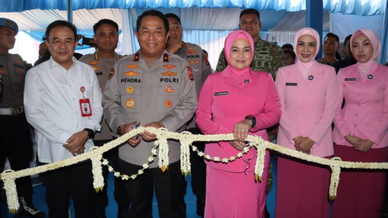 Resmikan SPPG di Rajeg, Polresta Tangerang Siap Dukung Program Nasional MBG