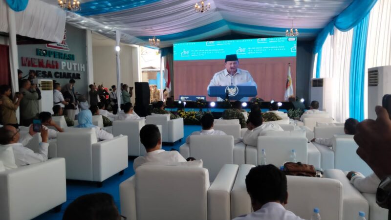 Polsek Panongan Kawal Peresmian 1.061 Koperasi Merah Putih di Tangerang, Kegiatan Nasional Berlangsung Aman dan Kondusif