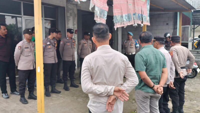 Kapolsek Panongan Pimpin Apel Pengamanan Peresmian Koperasi Merah Putih, 28 Personel Disiagakan