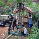 Mendekati Akhir Penugasan, Satgas TMMD ke-128 Kodim 0621/Kab. Bogor Kebut Pembangunan Sumur Bor di Cigudeg