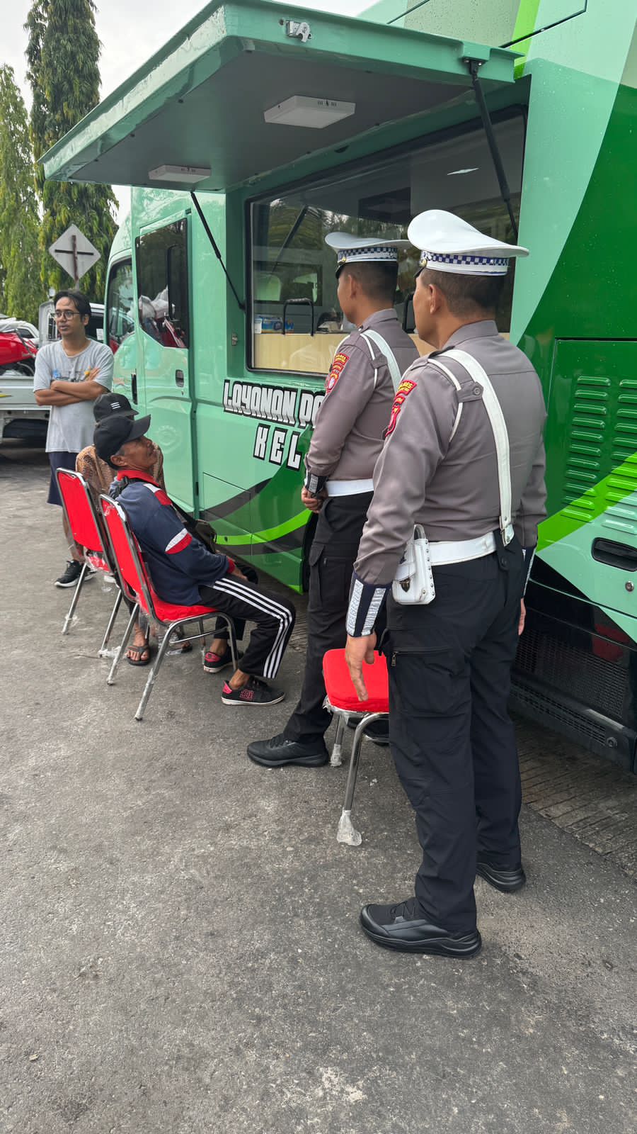 Dekatkan Pelayanan, Sat Lantas Polres Kotim Buka Layanan Samsat di Area Car Free Day