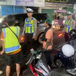 Satlantas Polres Kotim Gencarkan Blue Light Patrol Malam, Cegah Balap Liar dan Kejahatan Jalanan