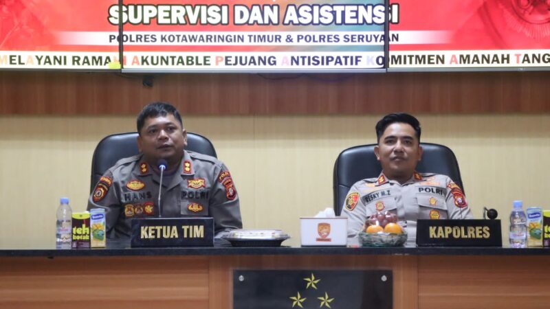 Tingkatkan Kesiapsiagaan, Tim Supervisi Polda Kalteng Nilai Lomba Patroli Samapta di Polres Kotim