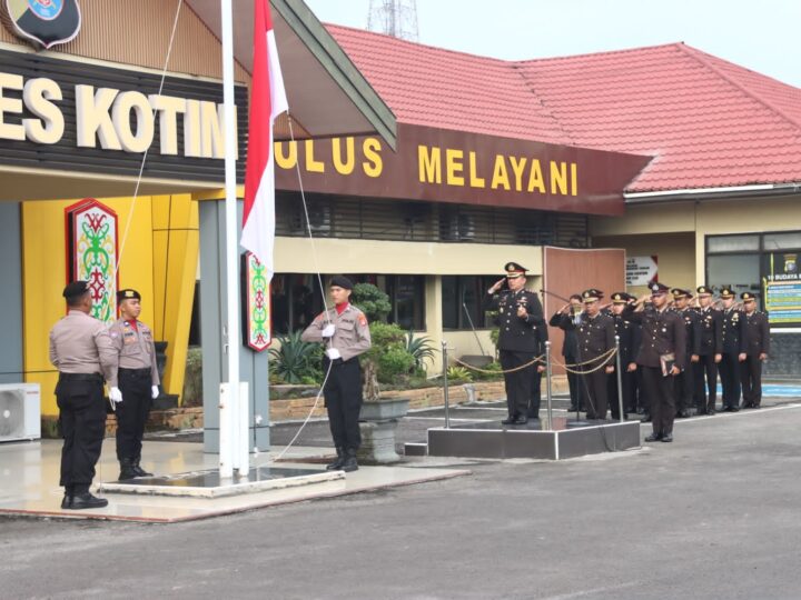 Pimpin Upacara Hari Kebangkitan Nasional ke-118, Kapolres Kotim Ajak Personel Teladani Semangat Perjuangan