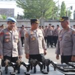 Tegakkan Disiplin, Bidpropam Polda Kalteng Periksa Senpi Personel Polres Kotim