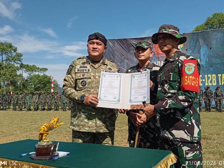 Pangdam III/Siliwangi Diwakili Danrem Resmi Tutup TMMD ke-128 Kodim 0621/Kabupaten Bogor