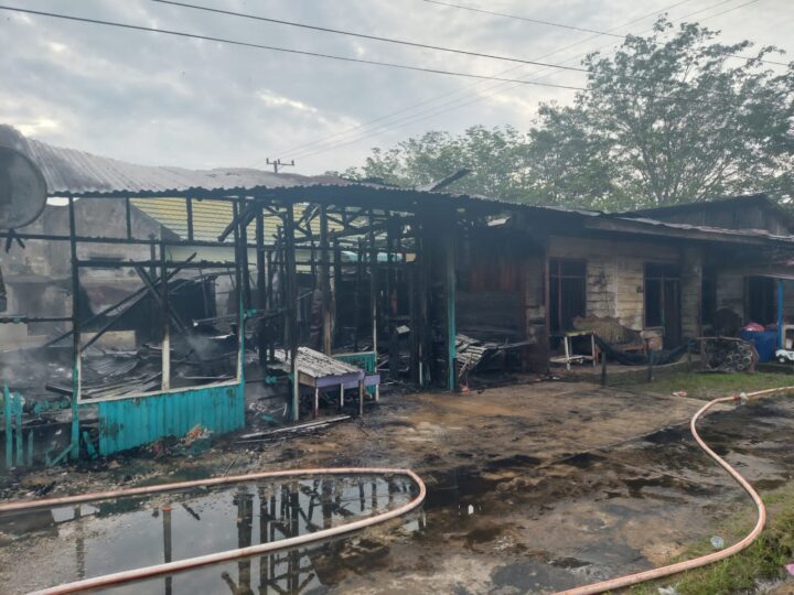Sijago Merah Lalap 3 Unit Rumah di Sampit, Kerugian Ditaksir Mencapai Rp300 Juta