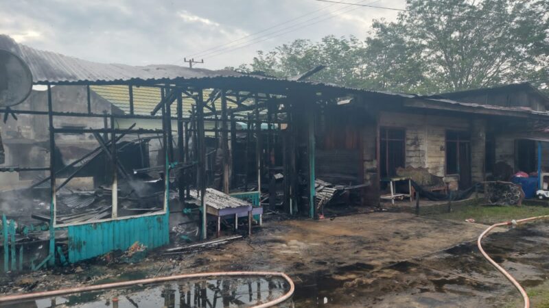 Sijago Merah Lalap 3 Unit Rumah di Sampit, Kerugian Ditaksir Mencapai Rp300 Juta
