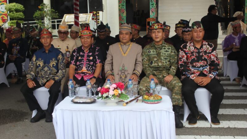 Dandim 1016/Plk Hadiri Upacara Peringatan HUT Ke-69 Provinsi Kalimantan Tengah