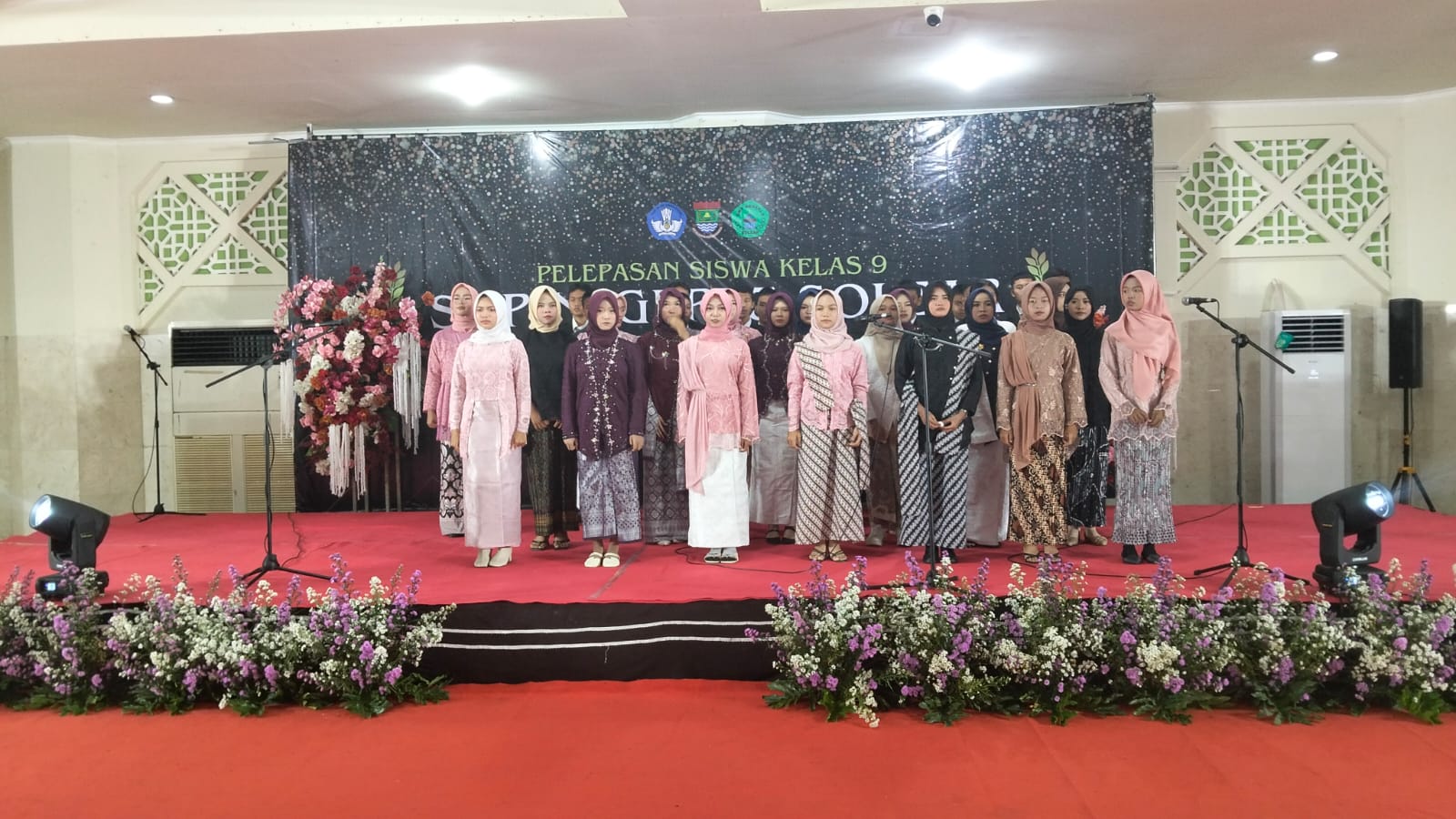 PERPISAHAN DAN PELEPASAN SISWA KELAS 9 ANGKATAN XV SMP NEGERI 3 SOLEAR TAHUN 2026