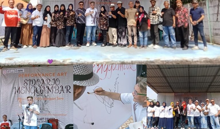 Peringatan Hari Menggambar Nasional: Satukan Komunitas Seni Hingga Pelajar Sidoarjo Dalam Kreativitas