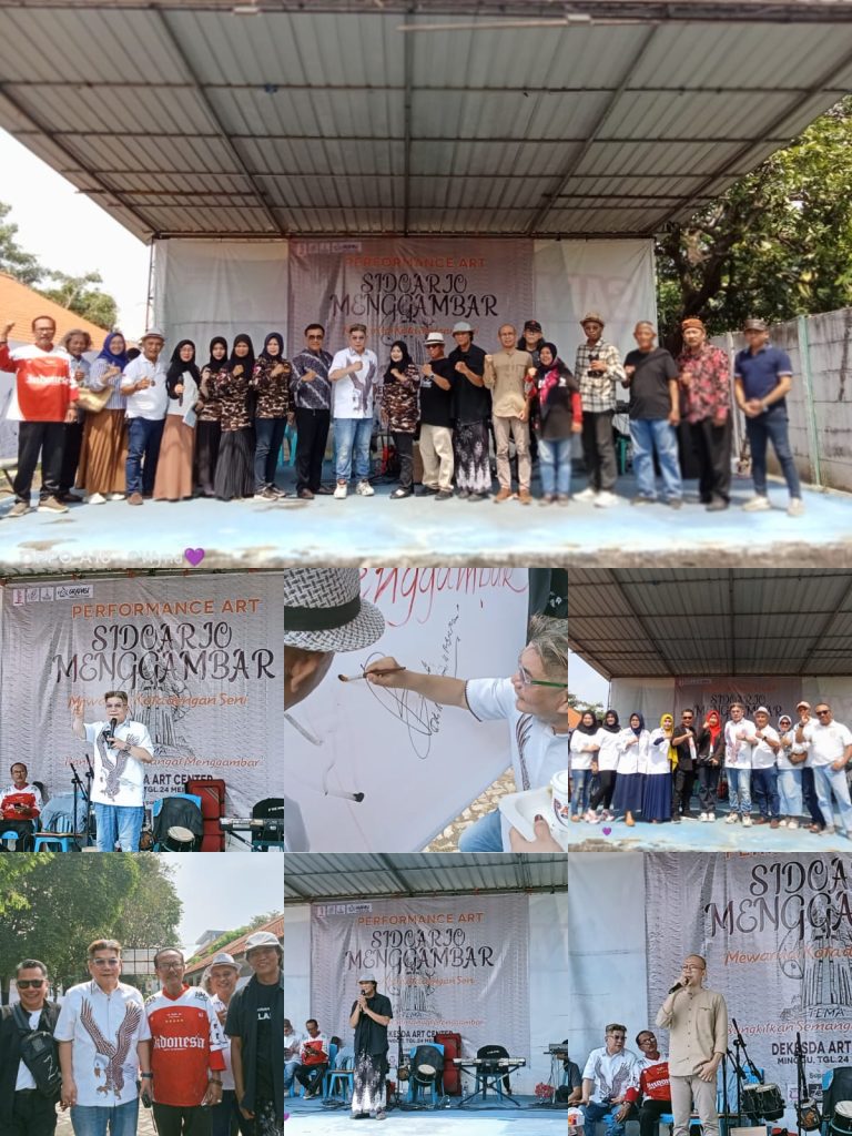 Peringatan Hari Menggambar Nasional: Satukan Komunitas Seni Hingga Pelajar Sidoarjo Dalam Kreativitas