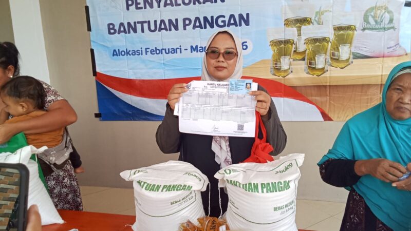 1300 KPM PENERIMA BANSOS 2026 BANTUAN PANGAN DI DESA CIBUNAR PARUNG PANJANG