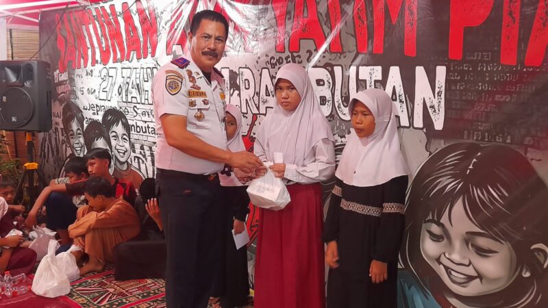 HUT Ke-27 Kelompok Penyanyi Jalanan (KPJ) Rambutan Gelar Silaturahmi dan Berbagi Kebahagiaan Bersama Anak-Anak Yatim Piatu