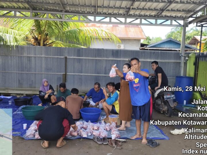Rayakan Idul Adha 1447 H, Keluarga Besar UD Lisa Sembelih Satu Ekor Sapi Kurban