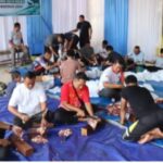 Polres Kotawaringin Barat Memotong Hewan Kurban 15 Sapi dan 3 Ekor Kambing Untuk Hari Raya Idul Adha 1447 H.