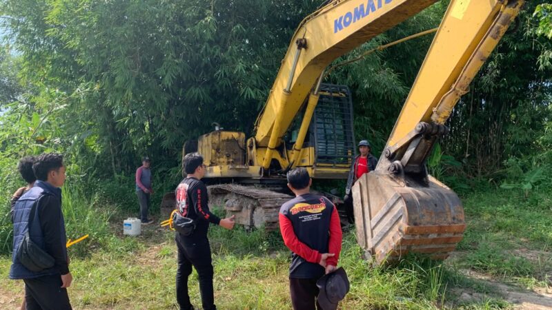 Komplotan Pencuri Komponen Ekskavator di Kebun Raya Kotim Diringkus Polisi, Dua Pelaku Buron