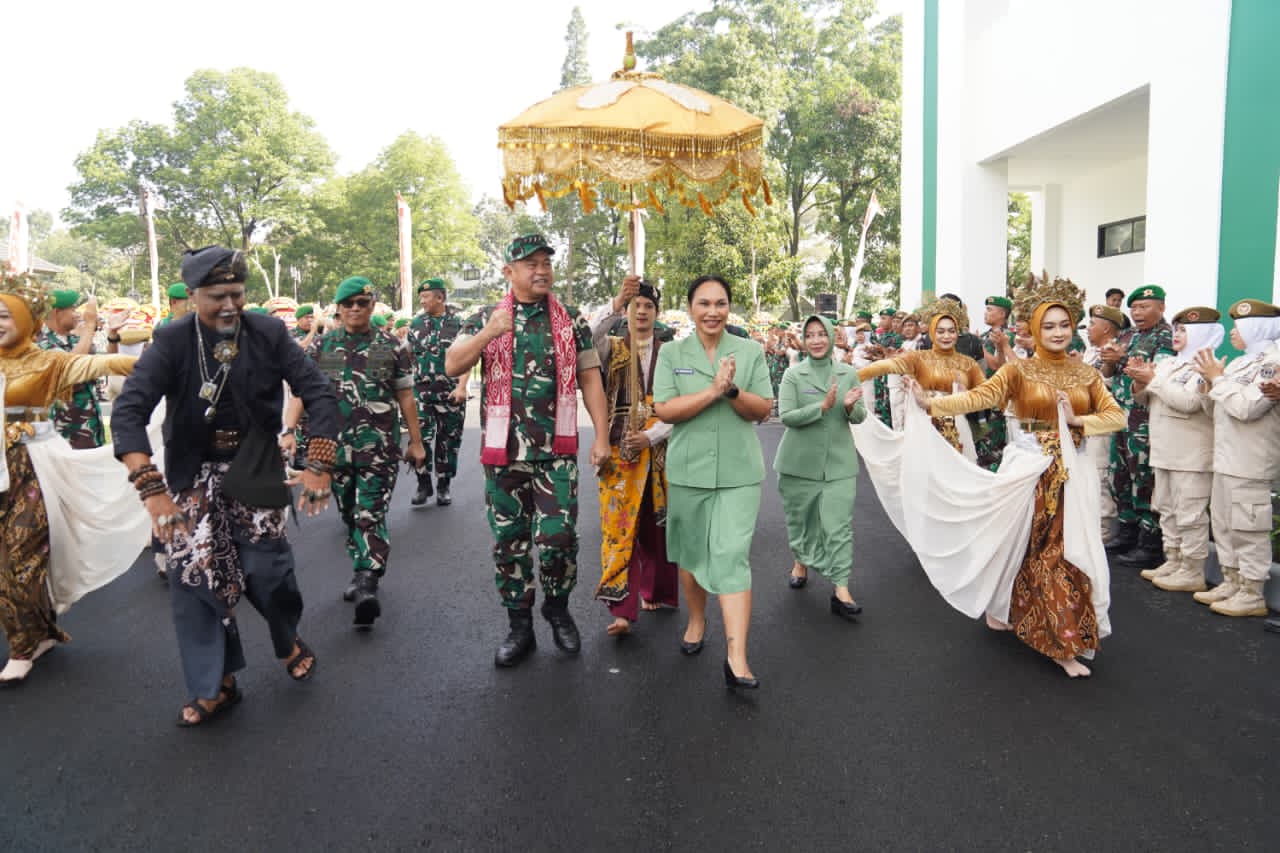 Perkuat Profesionalisme Prajurit Infanteri, Kasad Resmikan Mako Pussenif