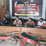 Gerebek Aksi Penjarahan Sawit Tengah Malam di PT.SKD, Polres Kotim Amankan Satu Pelaku dan Dua Perahu Kelotok