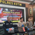 Tekan Angka Kejahatan Jalanan, Polres Kotim Amankan 78 Tersangka dari 80 Kasus