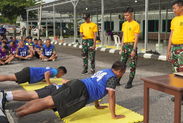 Personel Kodim 1015/Sampit Ikuti Garjas Periodik dan UKP 1–10