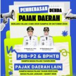 Pemerintah Kabupaten Sidoarjo Membebaskan Denda Pajak Daerah Untuk PBB dan BPHTB: 4 Mei – 29 Oktober 2026