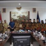 Bupati Pacitan Indrata Nur Bayuaji Menerima Kunjungan Kerja Dewan Kota Jakarta Timur.