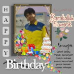 Selamat Ulang tahun Moh Ikbal Baetulrahman yang ke 18 th.