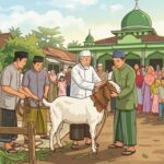 Wujud Kepedulian Sosial, Koperasi Karya Tani Salurkan 5 Ekor Sapi Kurban di Desa Mekar Jaya