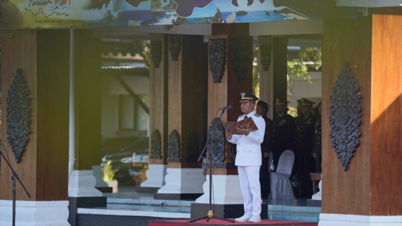 Bupati Pacitan Indrata Nur Bayuaji Pimpin Upacara Hari Lahir Pancasila Tahun 2026,”Pancasila Ideologi Hidup Bangsa”