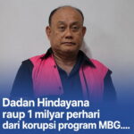 Fantastis..!, Dadan Hindayana Raup 1 Milyar Perhari Dari Korupsi Program MBG
