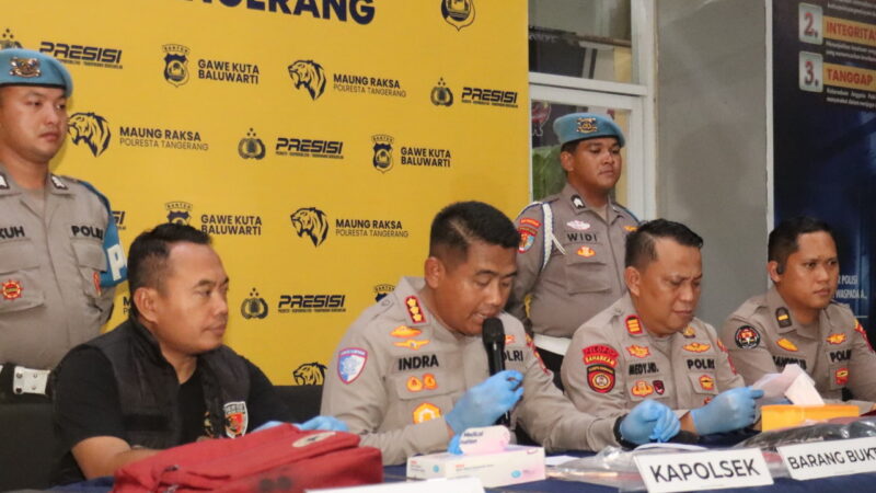 Kurang dari 24 Jam, Polresta Tangerang Ungkap Tawuran yang Tewaskan Satu Pelajar di Sindang Jaya