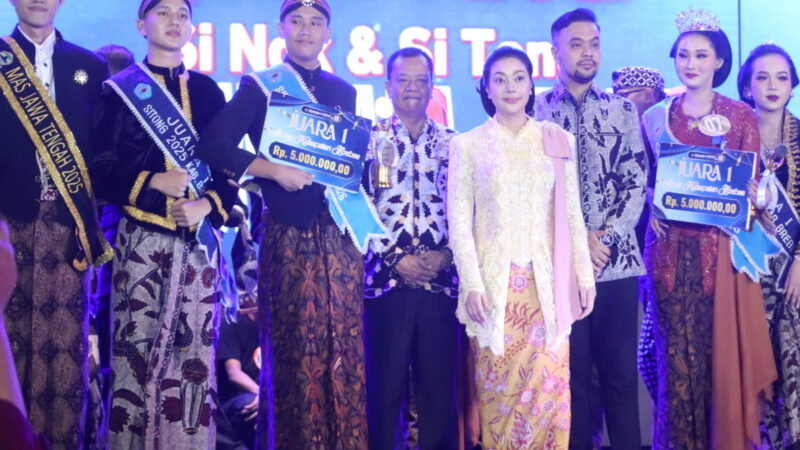 Malam Puncak Grand Final Pemilihan Sinok Sitong Duta Wisata Kabupaten Brebes