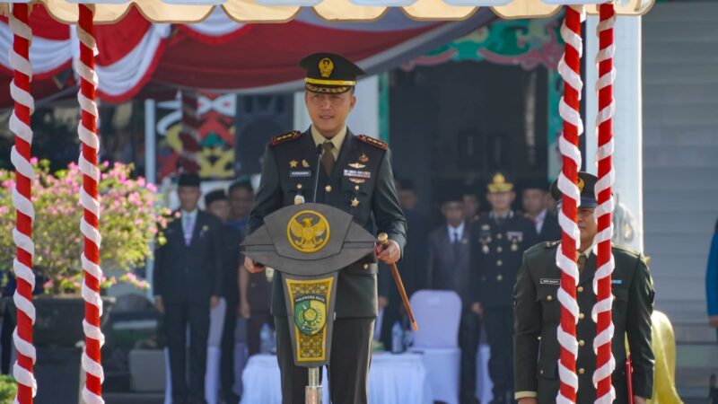 Peringati Hari Lahir Pancasila 2026, Dandim 1016/Plk Ajak Masyarakat Jadikan Pancasila Fondasi Perdamaian Dunia