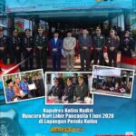 Kapolres Kotim Hadiri Upacara Hari Lahir Pancasila 2026 di Lapangan Pemda
