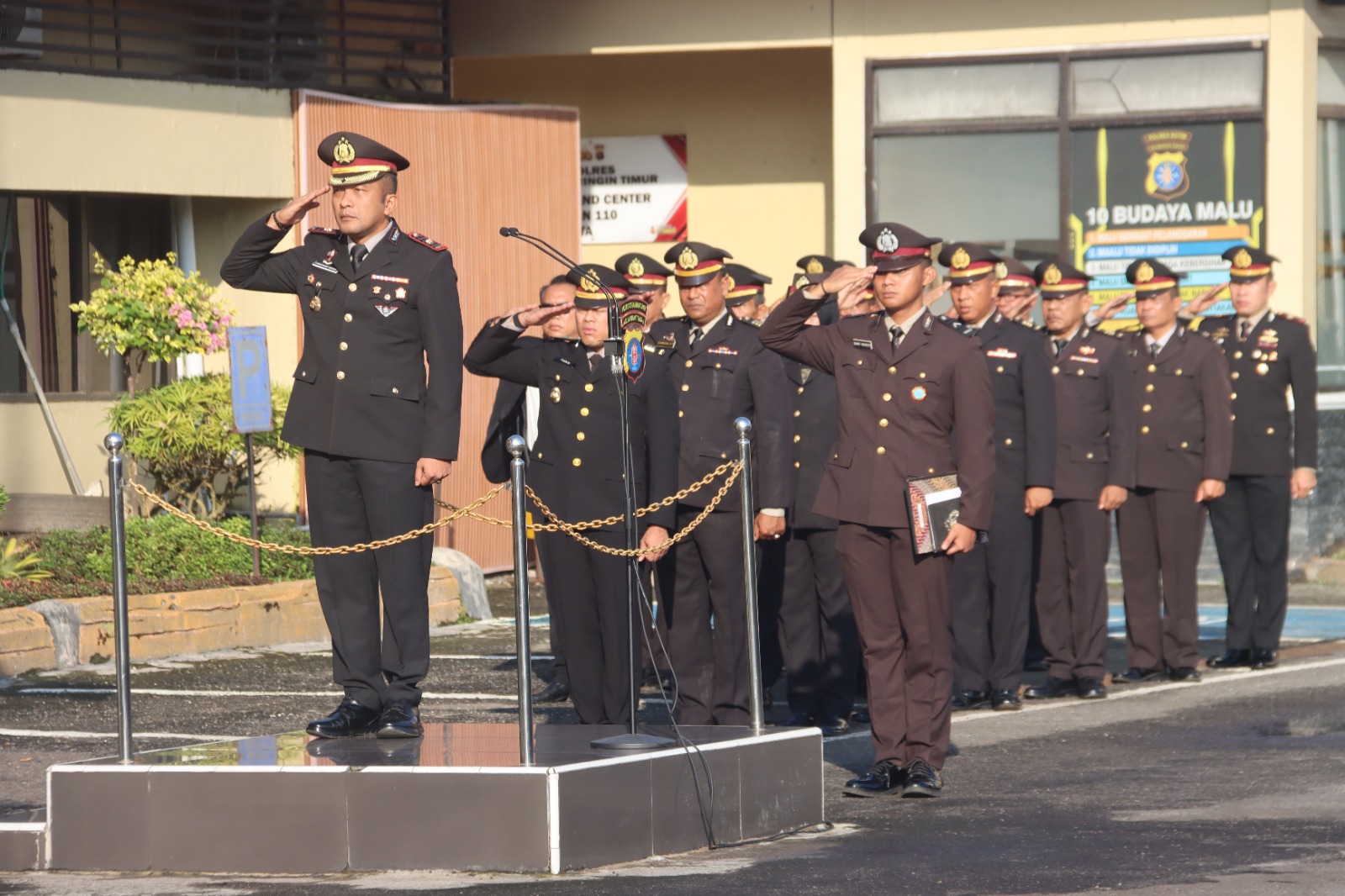Peringati Hari Lahir Pancasila 1 Juni 2026, Polres Kotim Gelar Upacara Khidmat