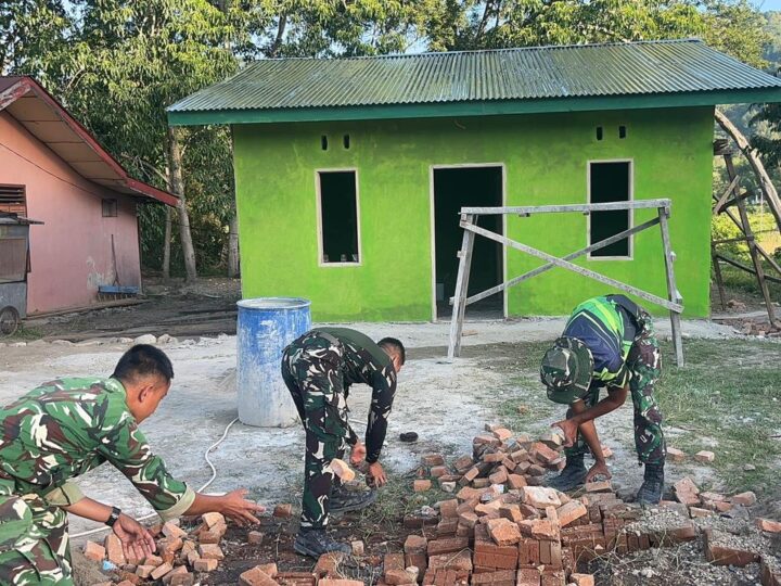Program RTLH Bantuan Presiden Prabowo Hampir Rampung, Rumah Tiopan Simanjuntak Masuki Tahap Finishing