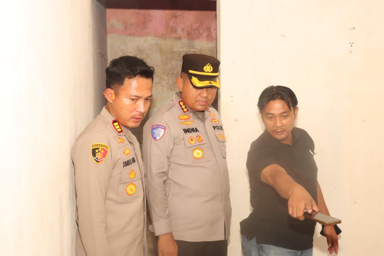 Kapolresta Tangerang Cek TKP Mayat Tukang Cilok di Cikupa