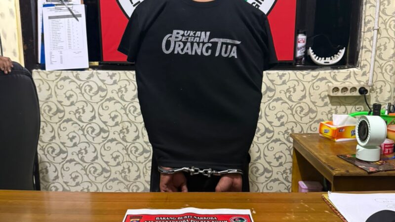 Polres Kotim Respon Cepat Laporan 110, Satresnarkoba Ungkap Kasus Narkotika di Ketapang